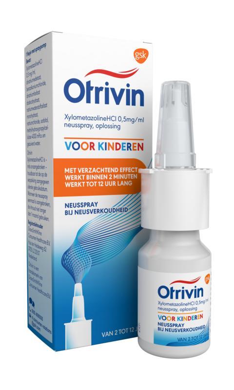 Otrivin Neusspray Voor Kinderen 0.5mg van 2-12 jaar