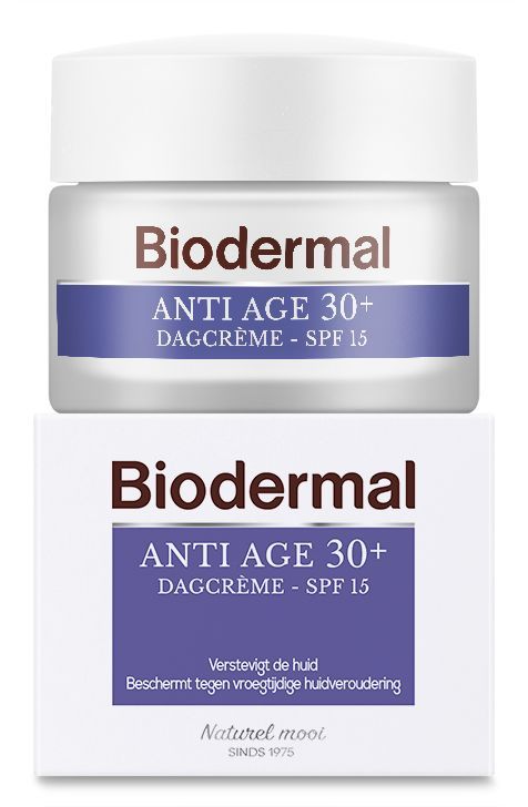 Biodermal Dagcrème anti age 30+  inhoud: 50 ml