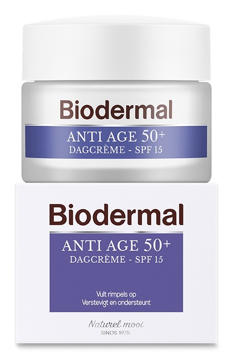 Biodermal Dagcreme anti age 50+ Inhoud:50 ml