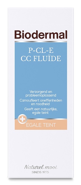 Biodermal P-CL-E CC fluïde getint Inhoud: 50 ml