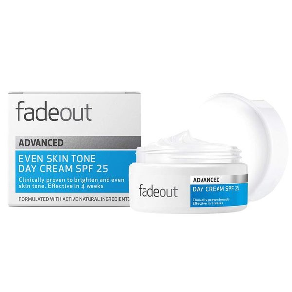 Fade Out Advanced even skin tone day cream SPF25 Inhoud:50 ml