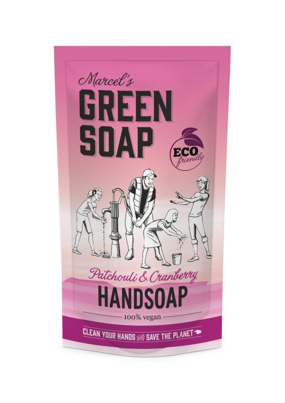 Marcel's GR Soap Handzeep patchouli & cranberry Inhoud: 250ml nav