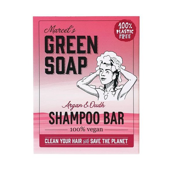 Marcel's GR Soap Shampoo bar argan & oudh Inhoud: 90 gram