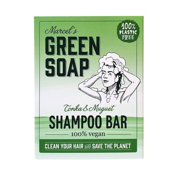 Marcel's GR Soap Shampoo bar tonka & muguet Inhoud: 90 gram