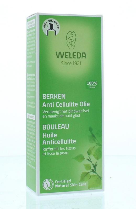 Weleda Berken anti cellulite olie Inhoud: 100 ml
