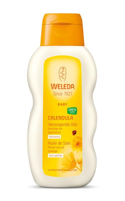 Weleda Calendula baby verzorgende olie Inhoud: 200 ml