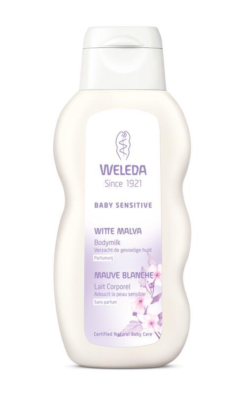 Weleda Baby witte malva sensitive bodymilk Inhoud:	200 ml