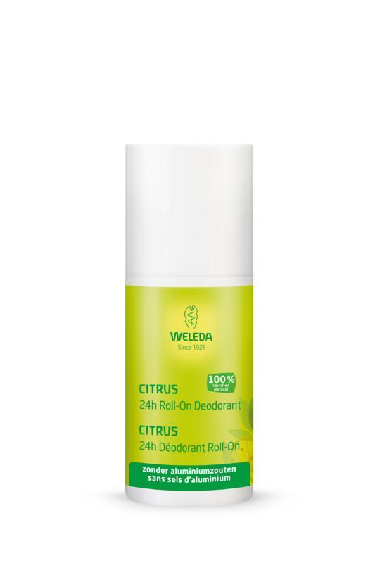 Weleda Citrus deodorant roll-on 24h Inhoud: 50 ml