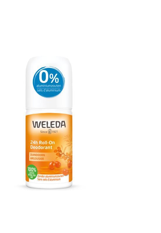 Weleda Duindoorn deodorant roll-on 24h Inhoud: 50 ml