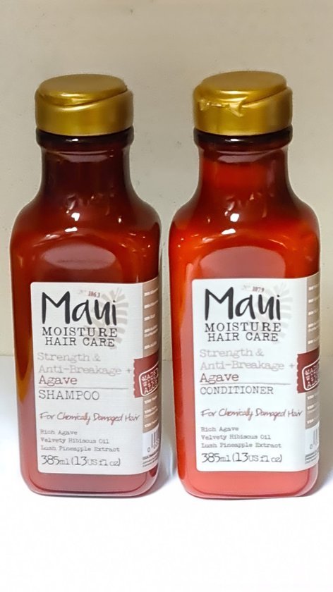 Maui Moisture Hair Care & Strength & Anti breakage Agave - shampoo/conditioner.